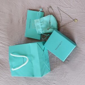 Silver Necklace With Packaging